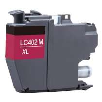 Compatible inkjet cartridge for Brother LC402XLM - high yield magenta