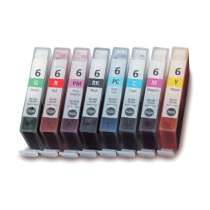 Compatible Canon BCI-6 ink cartridges, 8-pack