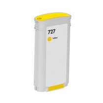 Remanufactured HP B3P21A (HP 727) inkjet cartridge - yellow