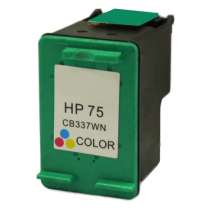 Remanufactured HP 75 ink cartridge, Color