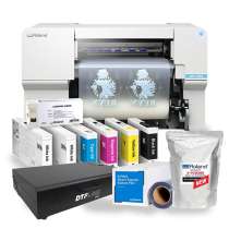 Roland BY20 Printer & Cutter Bundle<br>Plus Vastex PTF100 Shaker, D100 Dryer, Stand & Supplies